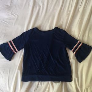Girls navy blue shirt